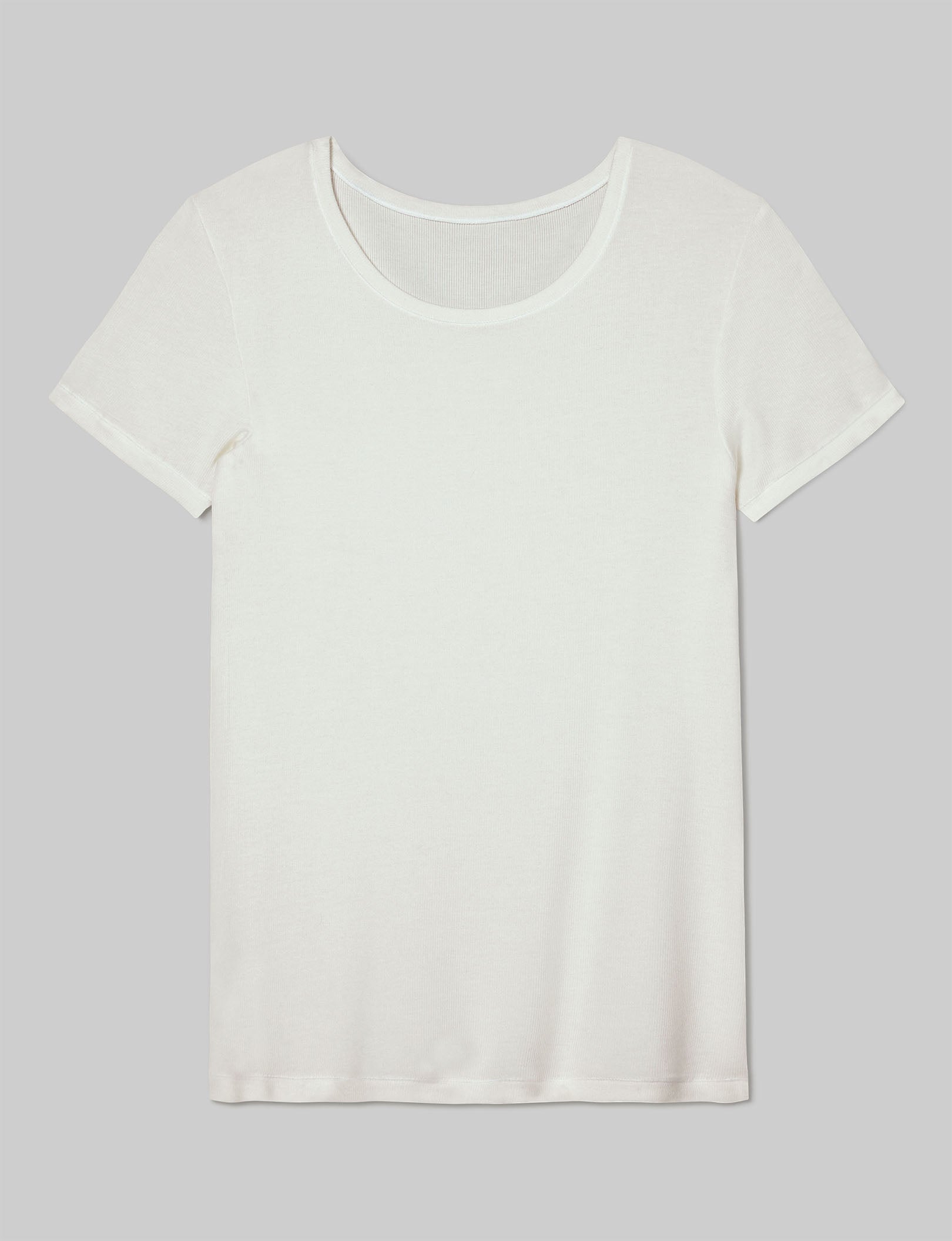 Women's Second Skin Micro Rib Cap Sleeve Tee