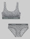 Second Skin Scoop Bralette & Brief Set::Monument Camo Skin