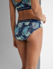 Women's Second Skin Brief::Blue Poppy Shells