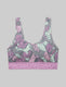 Second Skin Scoop Bralette, Lace Band::Pink Poppy Shells Lace::Swatch