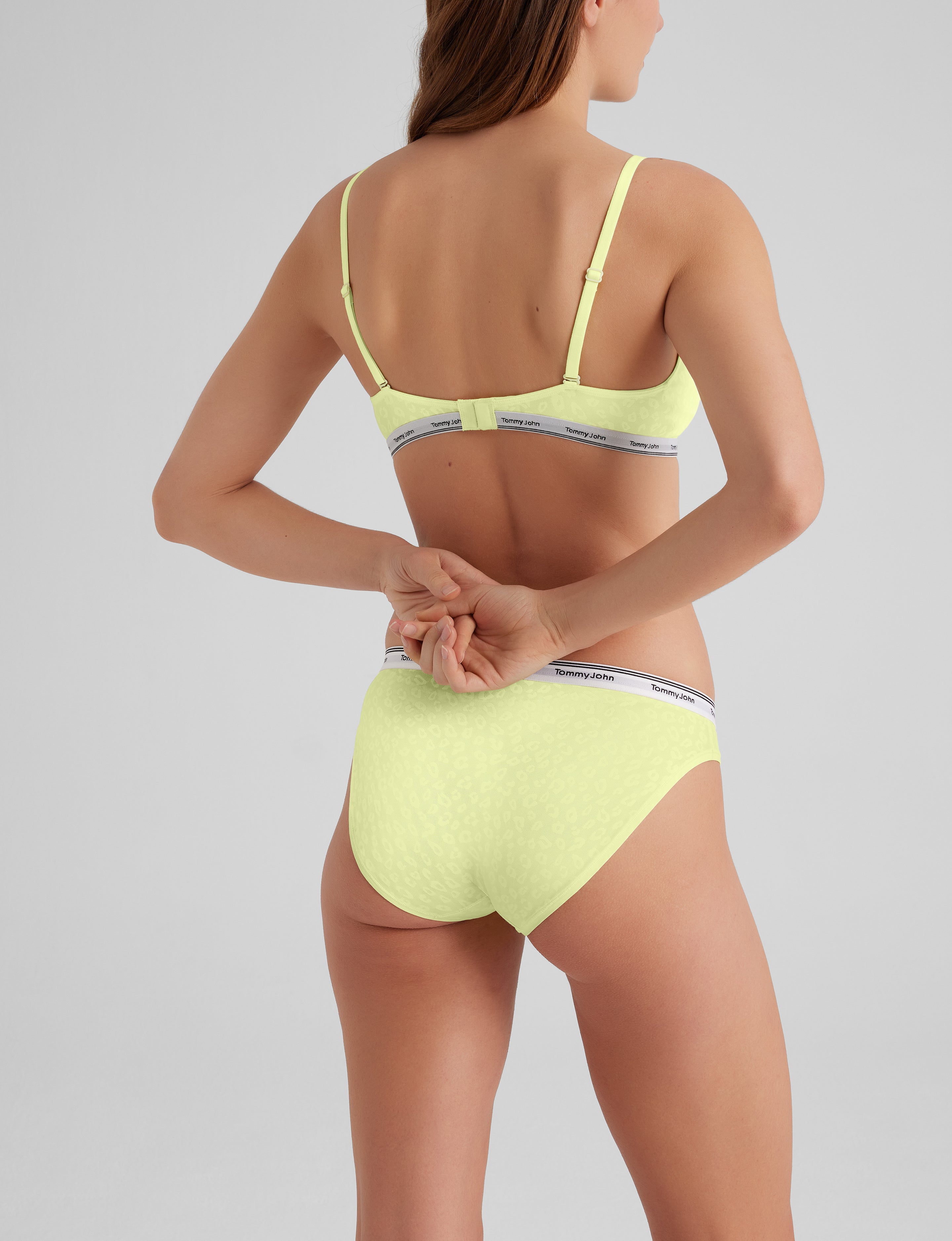 Signature Comfort Lace Triangle Bralette & Bikini Set