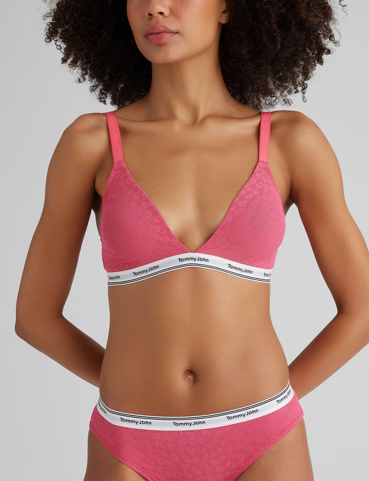 Signature Comfort Lace Triangle Bralette