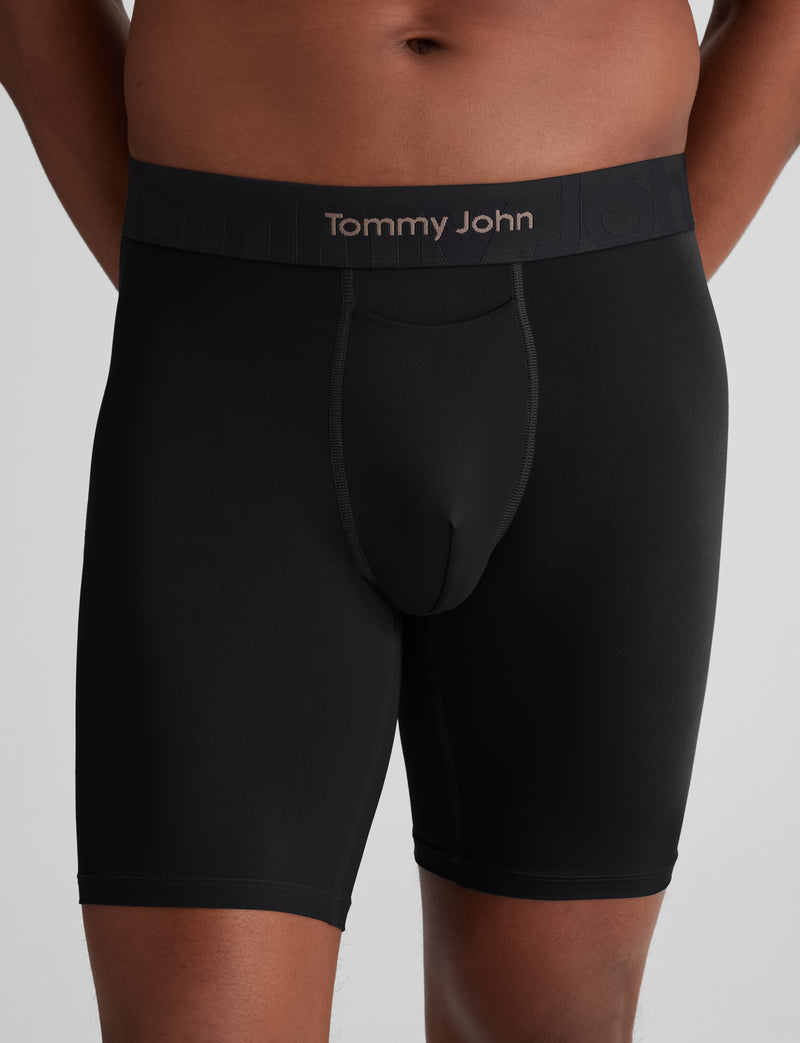 Customized Flex Boxer Brief 8"::Black