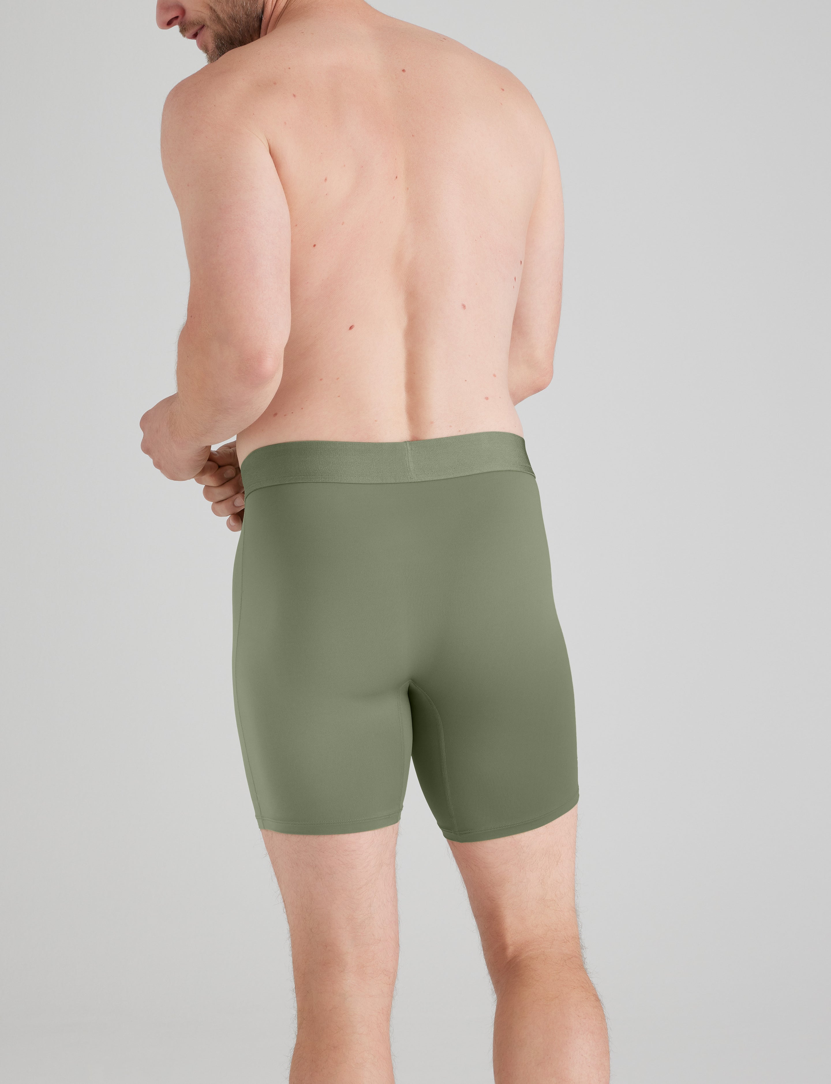Customized Flex Mid-Length Boxer Brief 6"