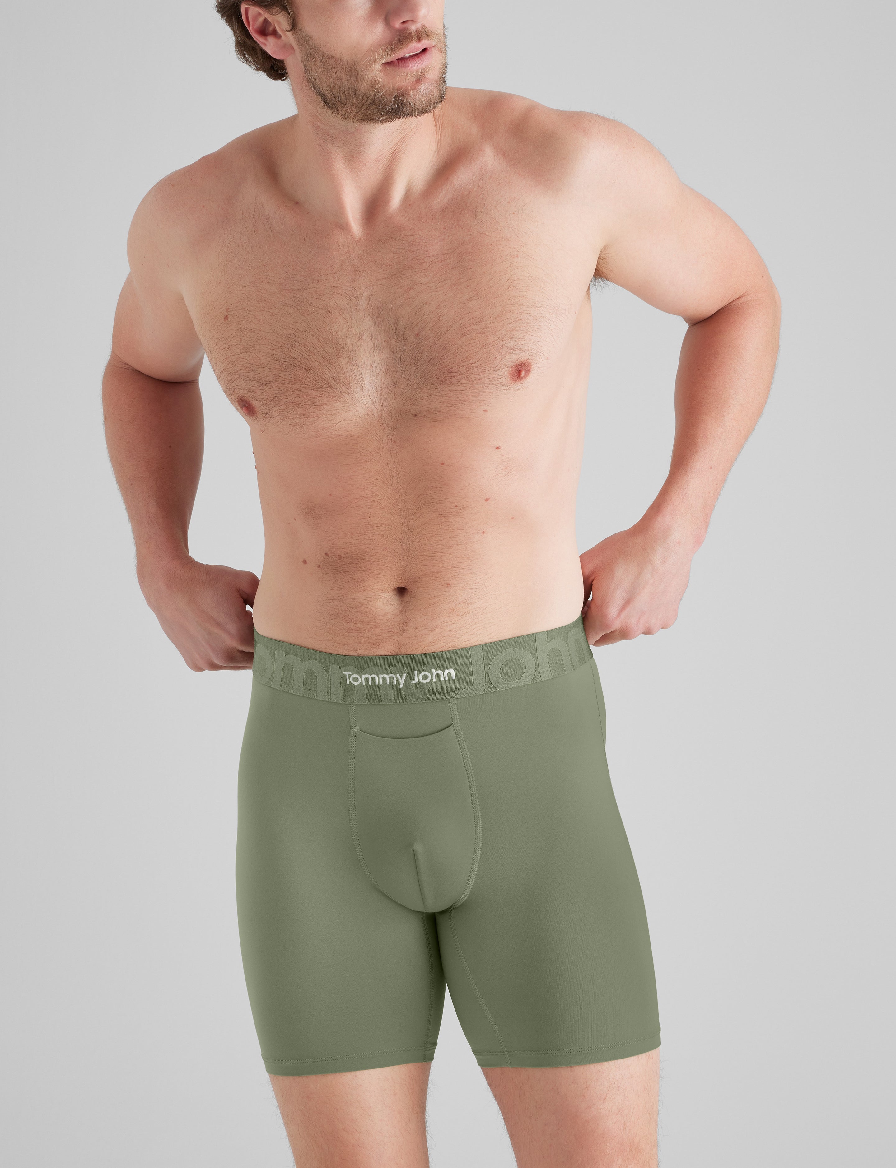 Customized Flex Mid-Length Boxer Brief 6"