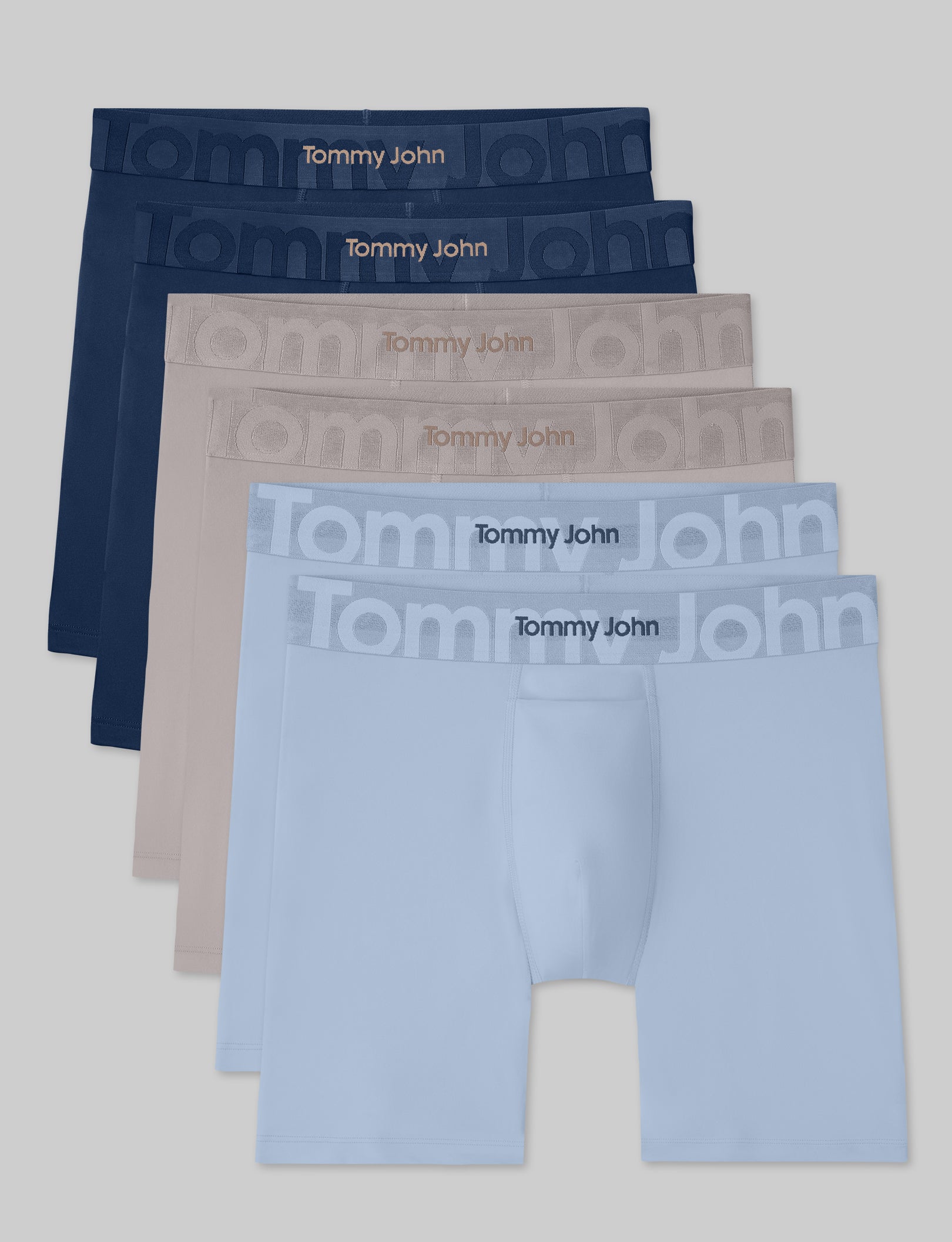 Customized Flex Mid-Length Boxer Brief 6" (6-Pack)