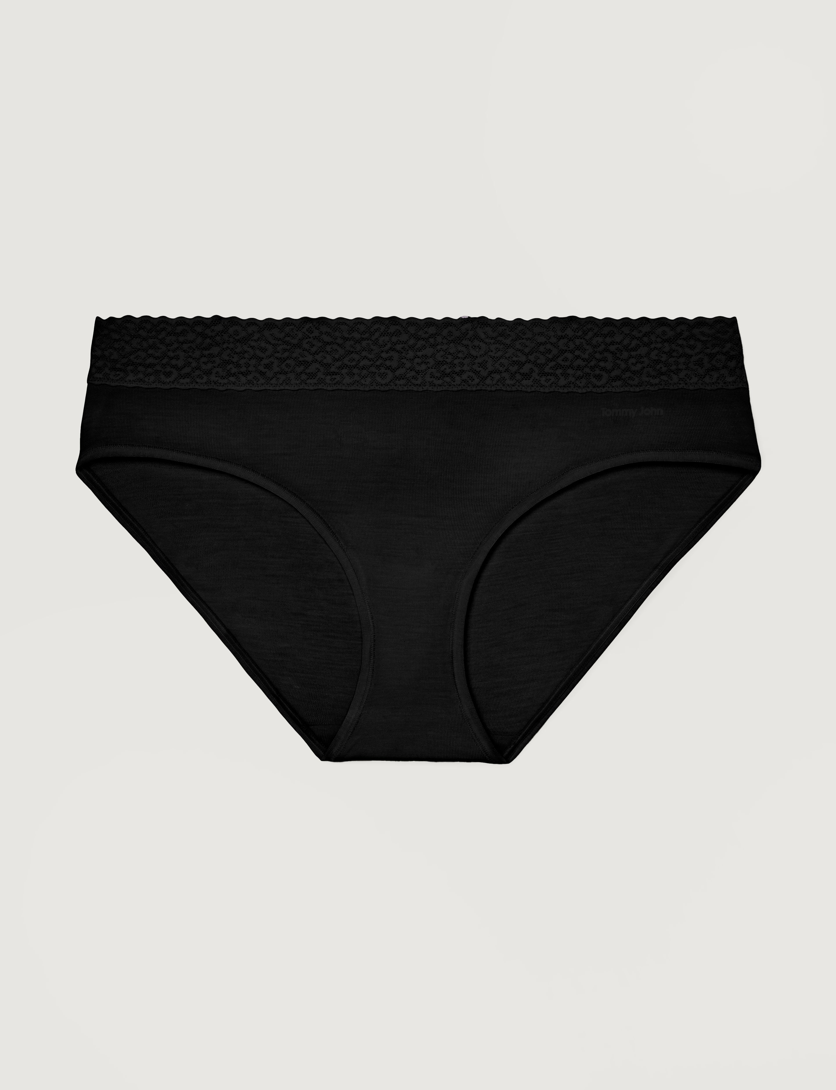 Women's Second Skin Brief, Lace Waist