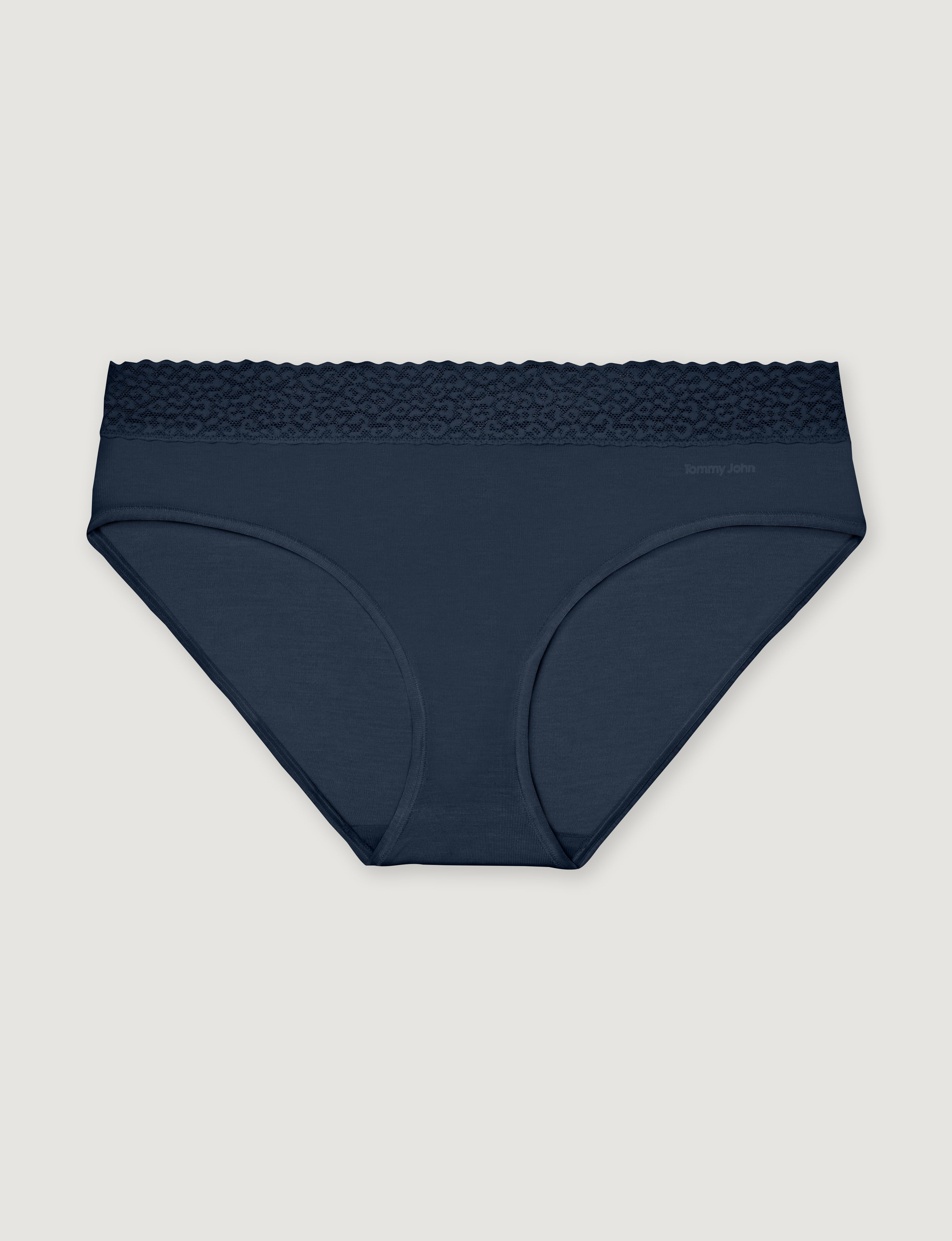 Women's Second Skin Brief, Lace Waist