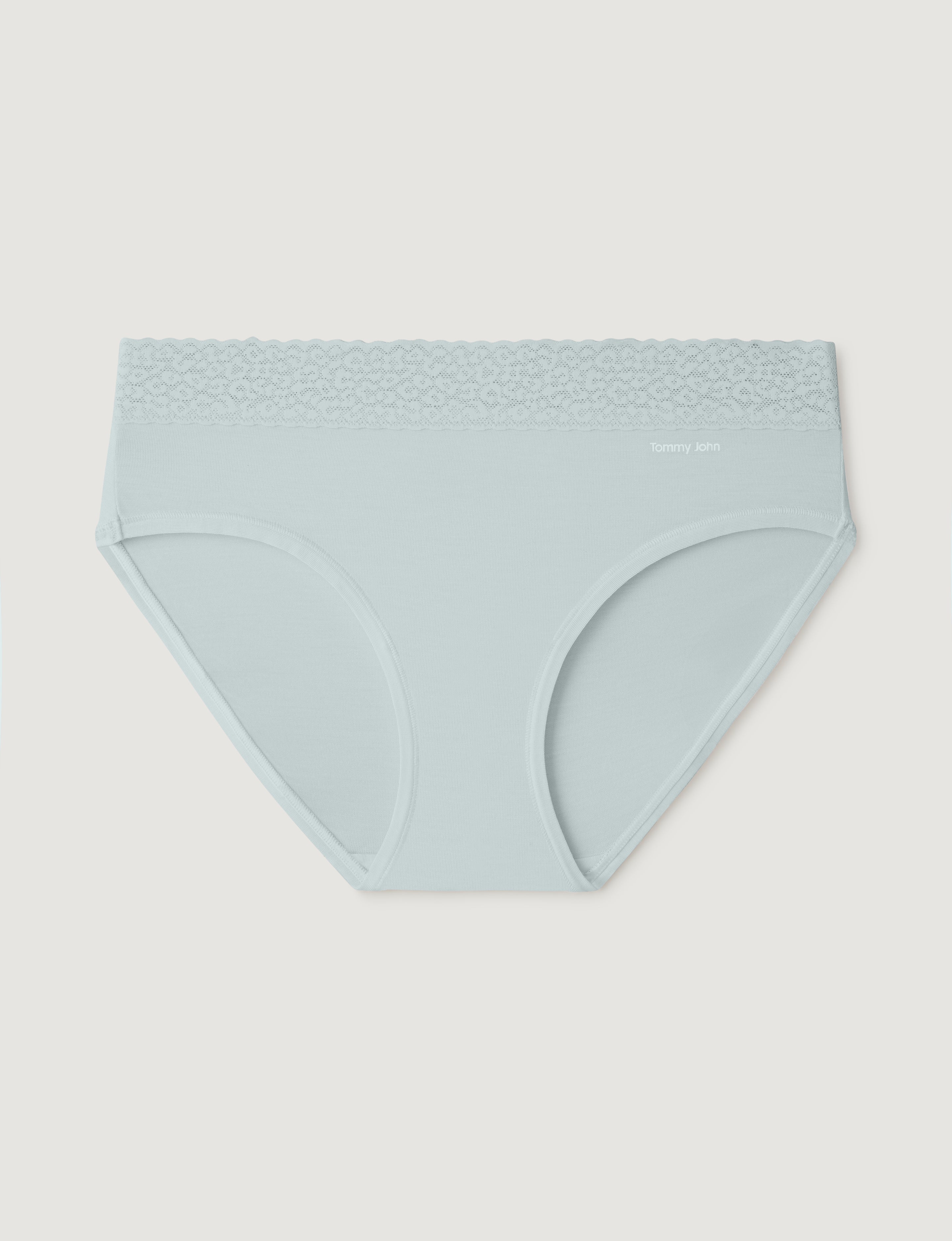 Women's Second Skin Brief, Lace Waist