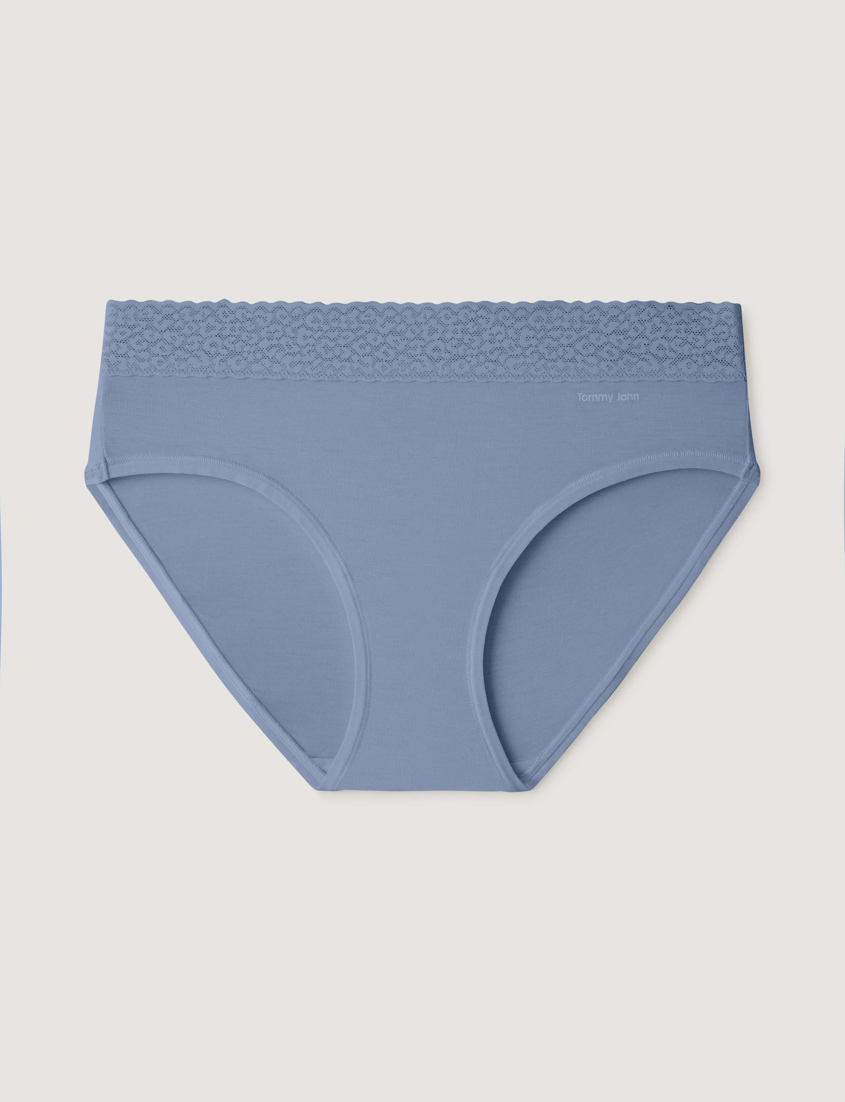 Women's Second Skin Brief, Lace Waist