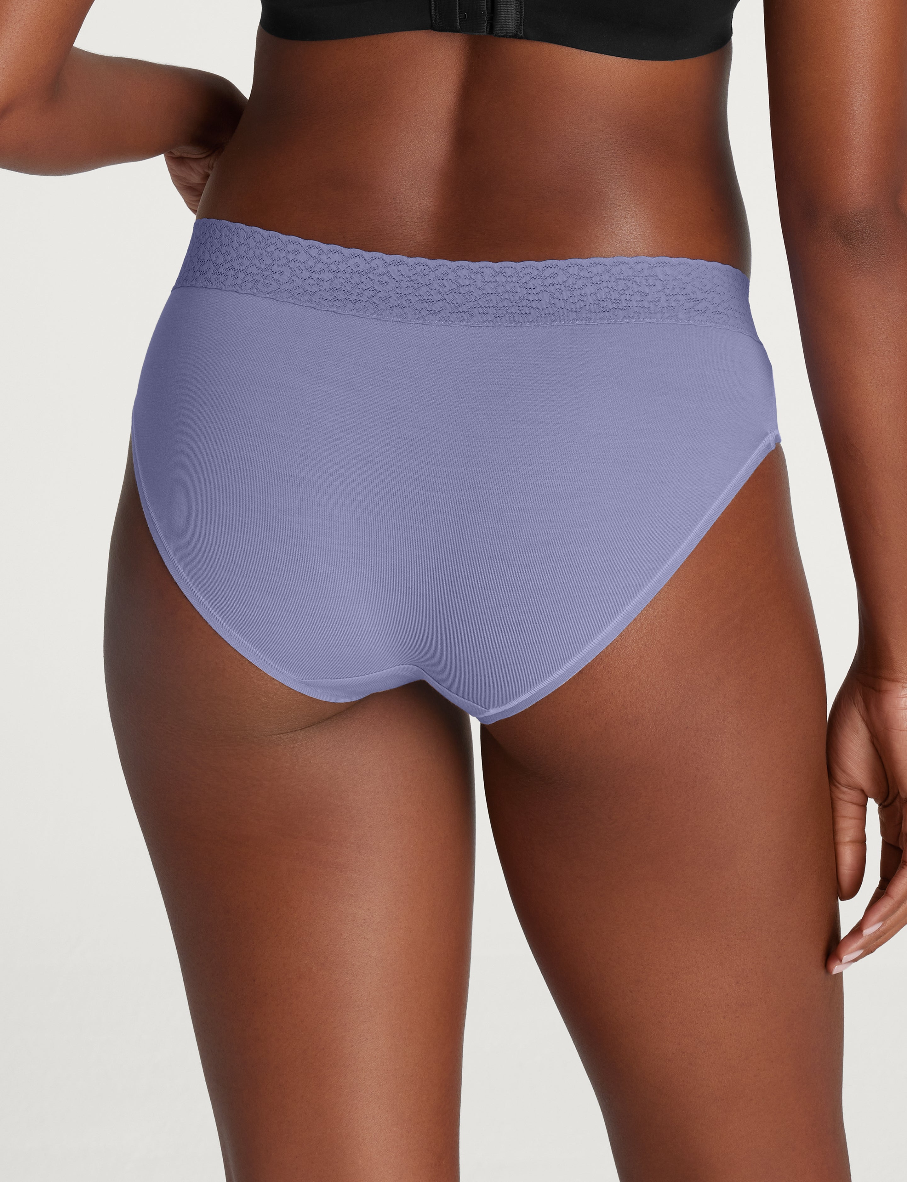 Women's Second Skin Brief, Lace Waist