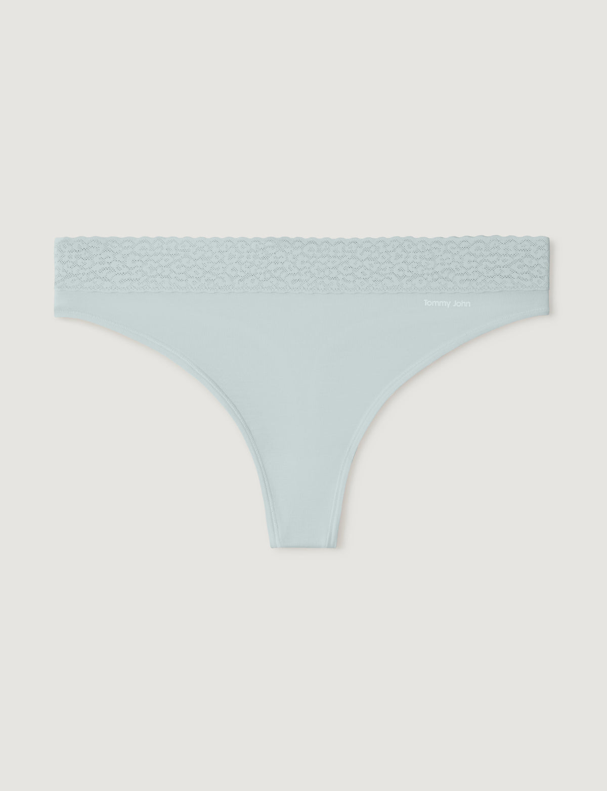 Women's Second Skin Thong, Lace Waist