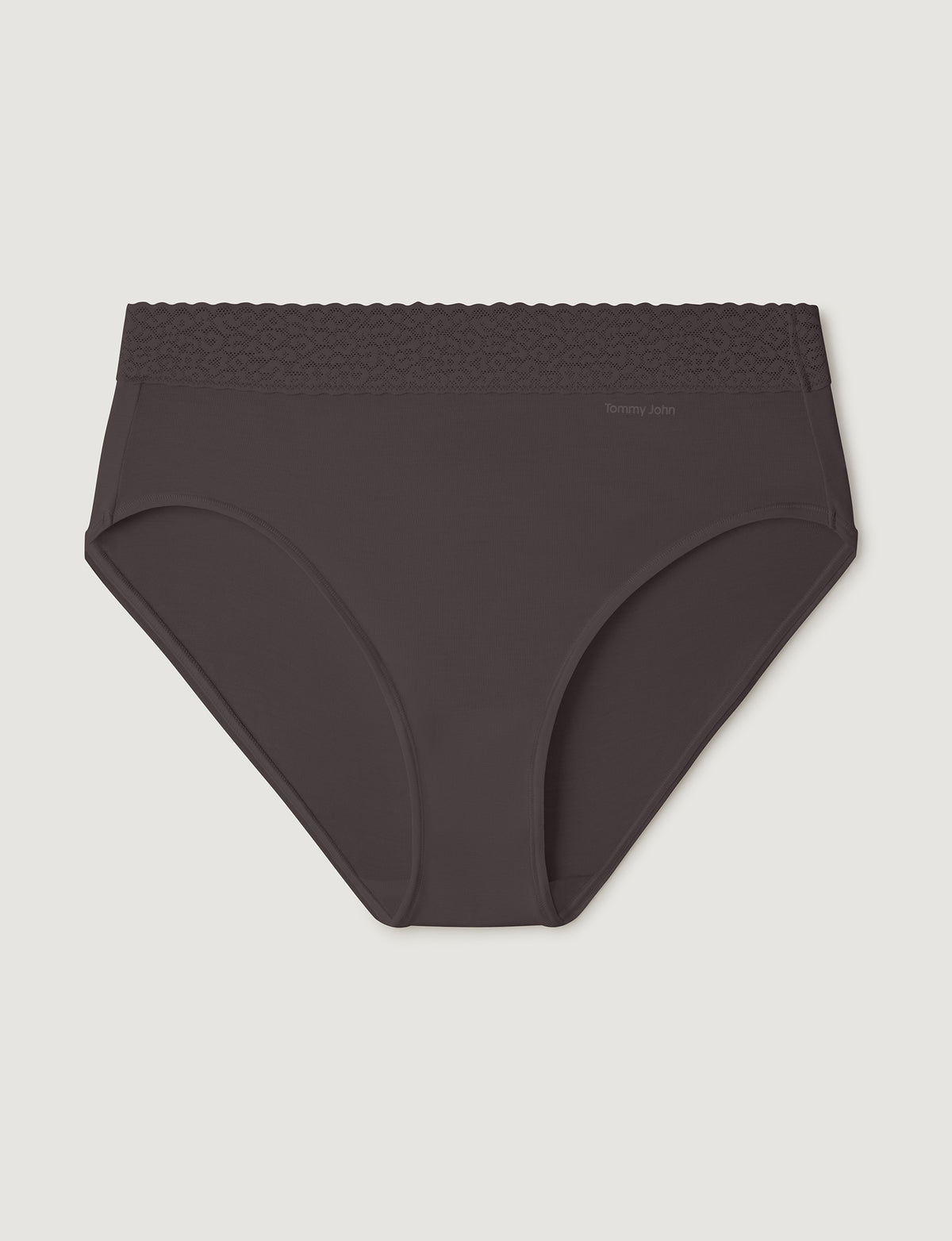 Women's Second Skin High Rise Brief, Lace Waist