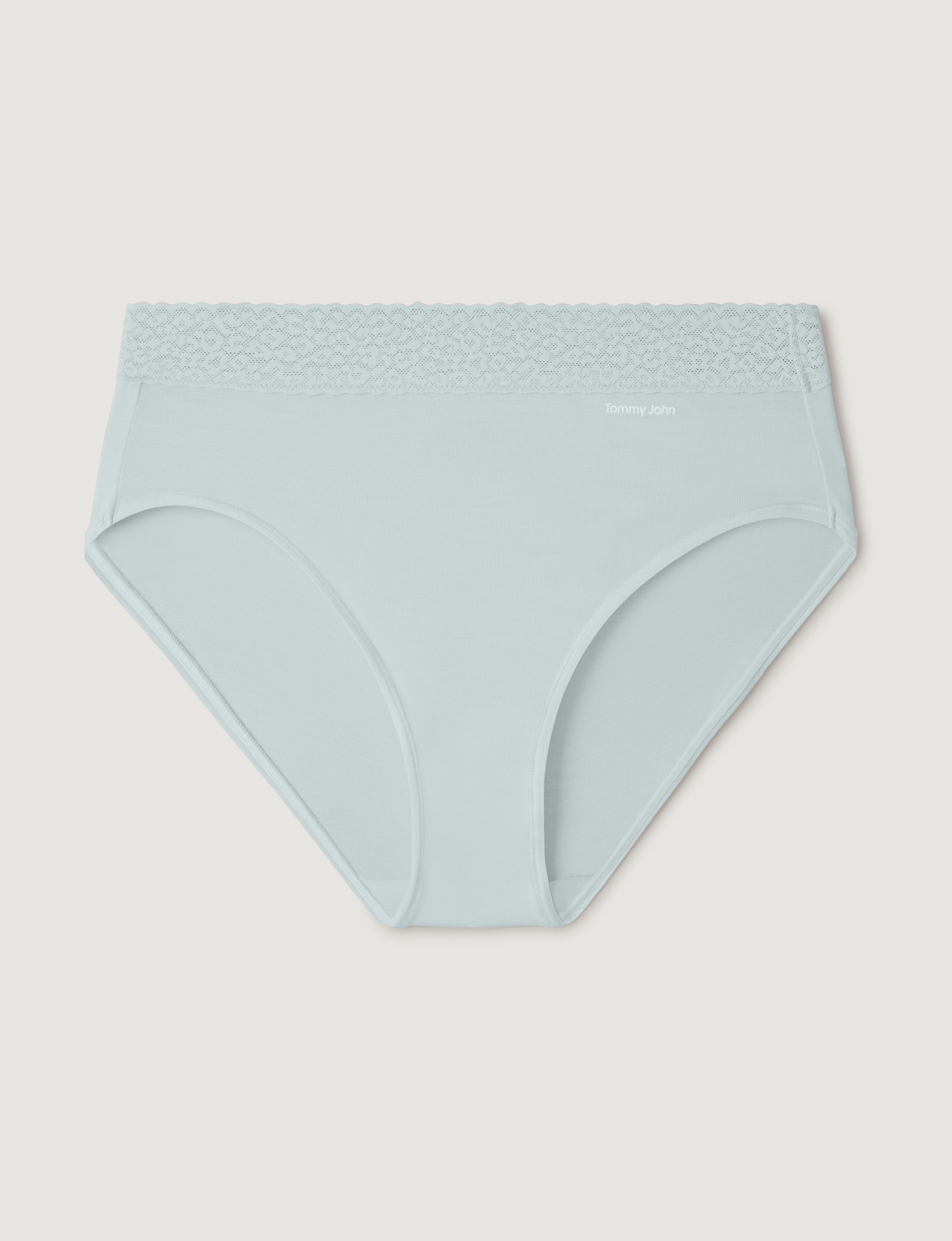 Women's Second Skin High Rise Brief, Lace Waist