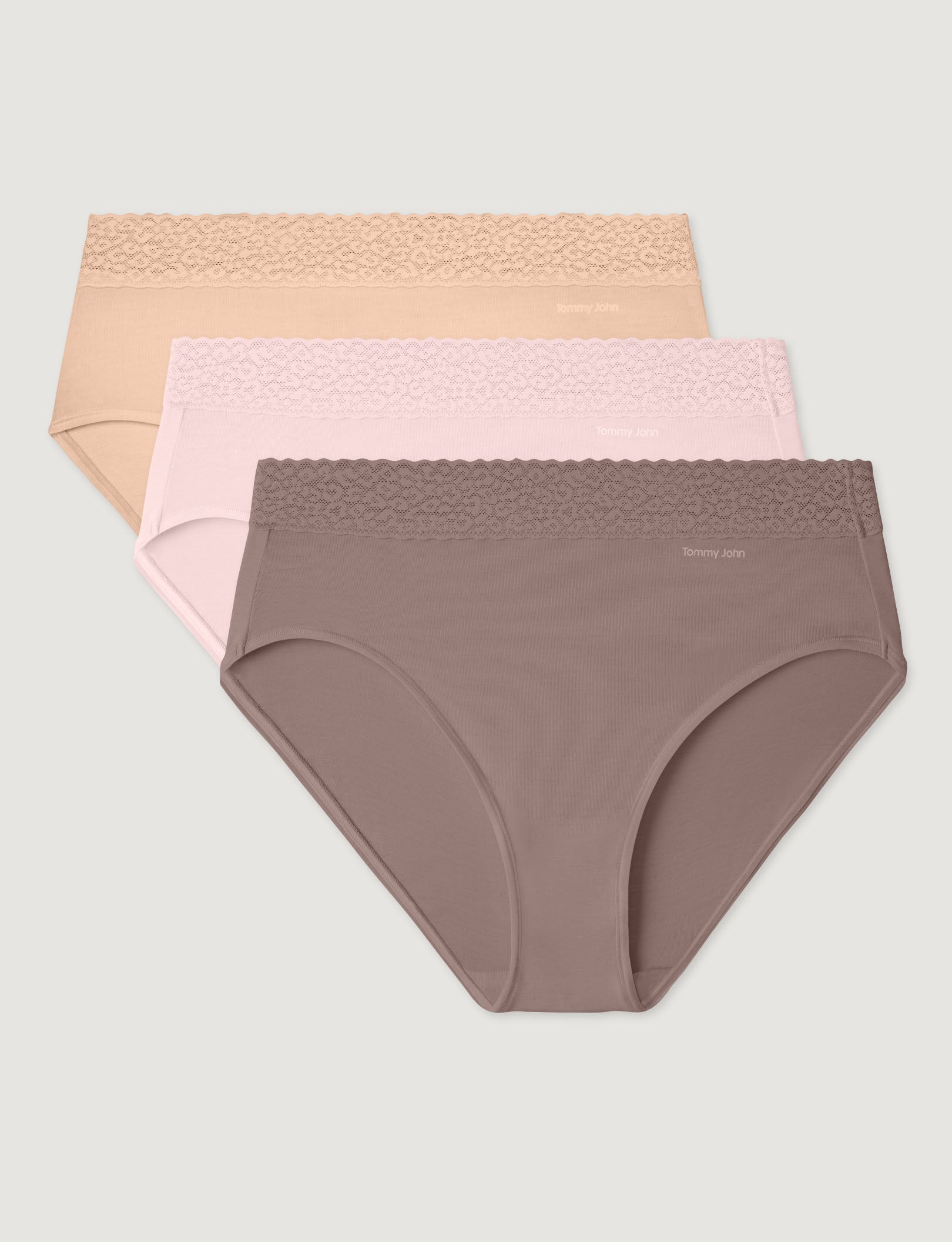 Women's Second Skin High Rise Brief (3-Pack)