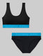 360 Sport Scoop Bralette & Bikini Set::Black/Atomic Blue WB