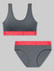 360 Sport Scoop Bralette & Bikini Set::Turbulence/Diva Pink WB