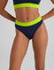 Women's 360 Sport Thong::Dress Blues/Lime WB