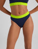 Women's 360 Sport Thong::Dress Blues/Lime WB