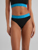 Women's 360 Sport Thong::Black/Atomic Blue WB