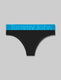 Women's 360 Sport Thong::Black/Atomic Blue WB::Swatch