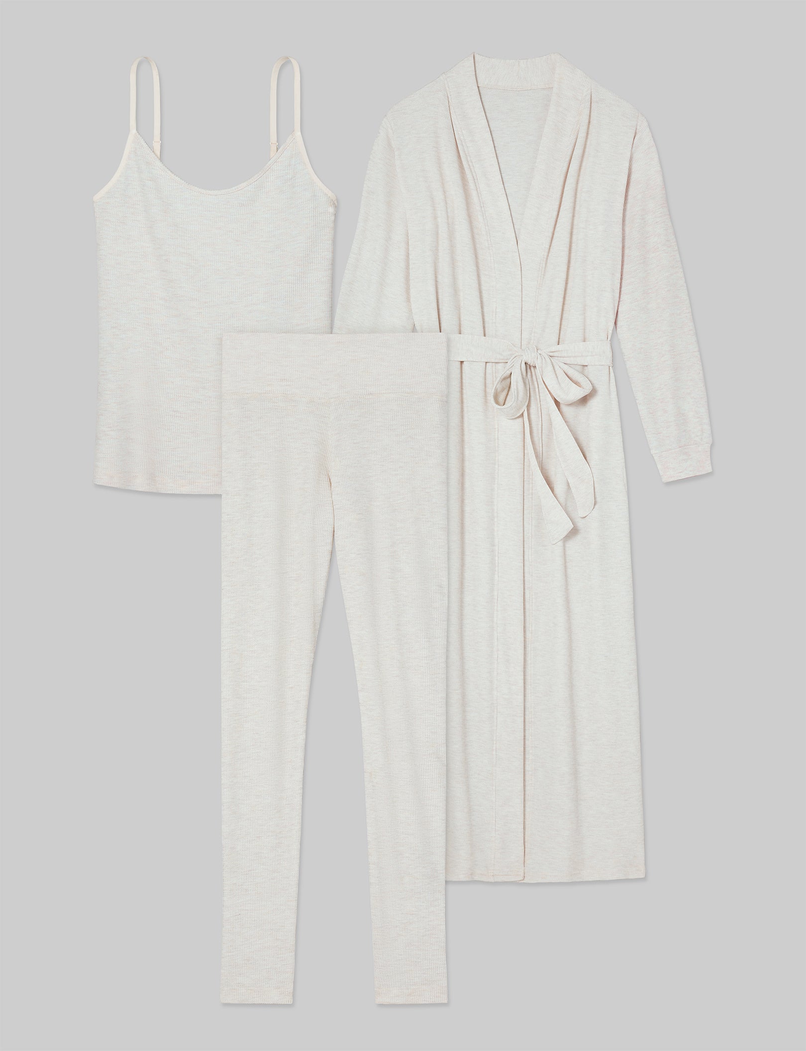 Women's Waffle Lounge 3-Piece Set
