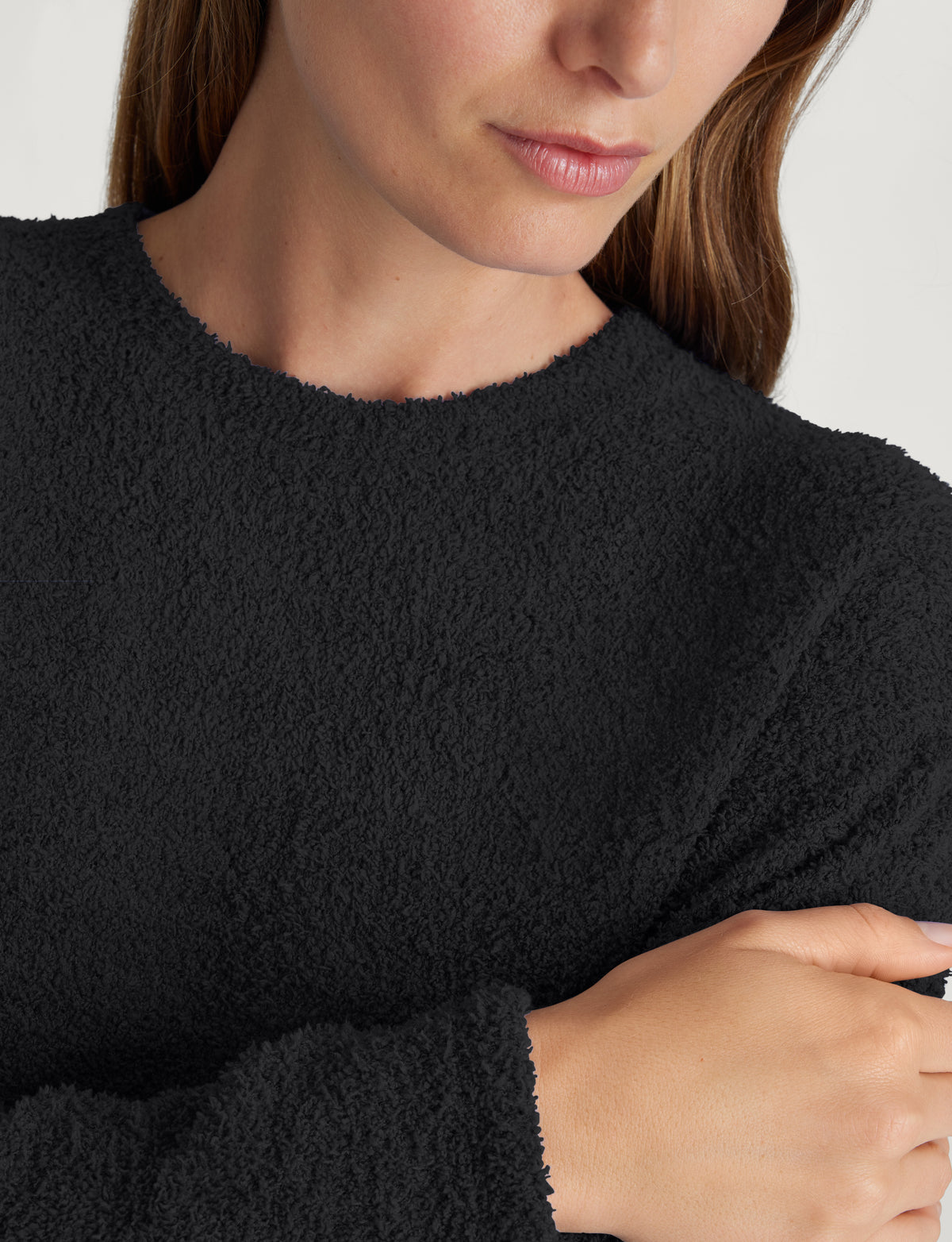 Women's Plush Crewneck Sweatshirt