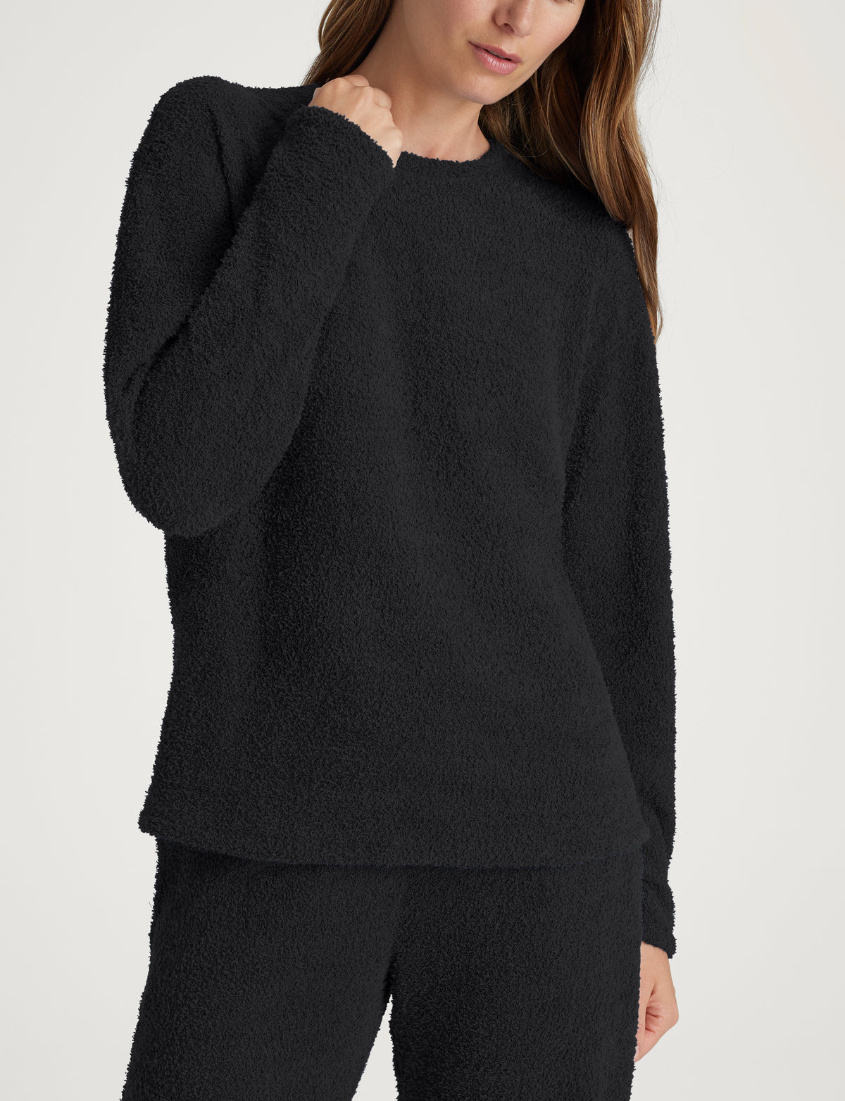 Women's Plush Crewneck Sweatshirt