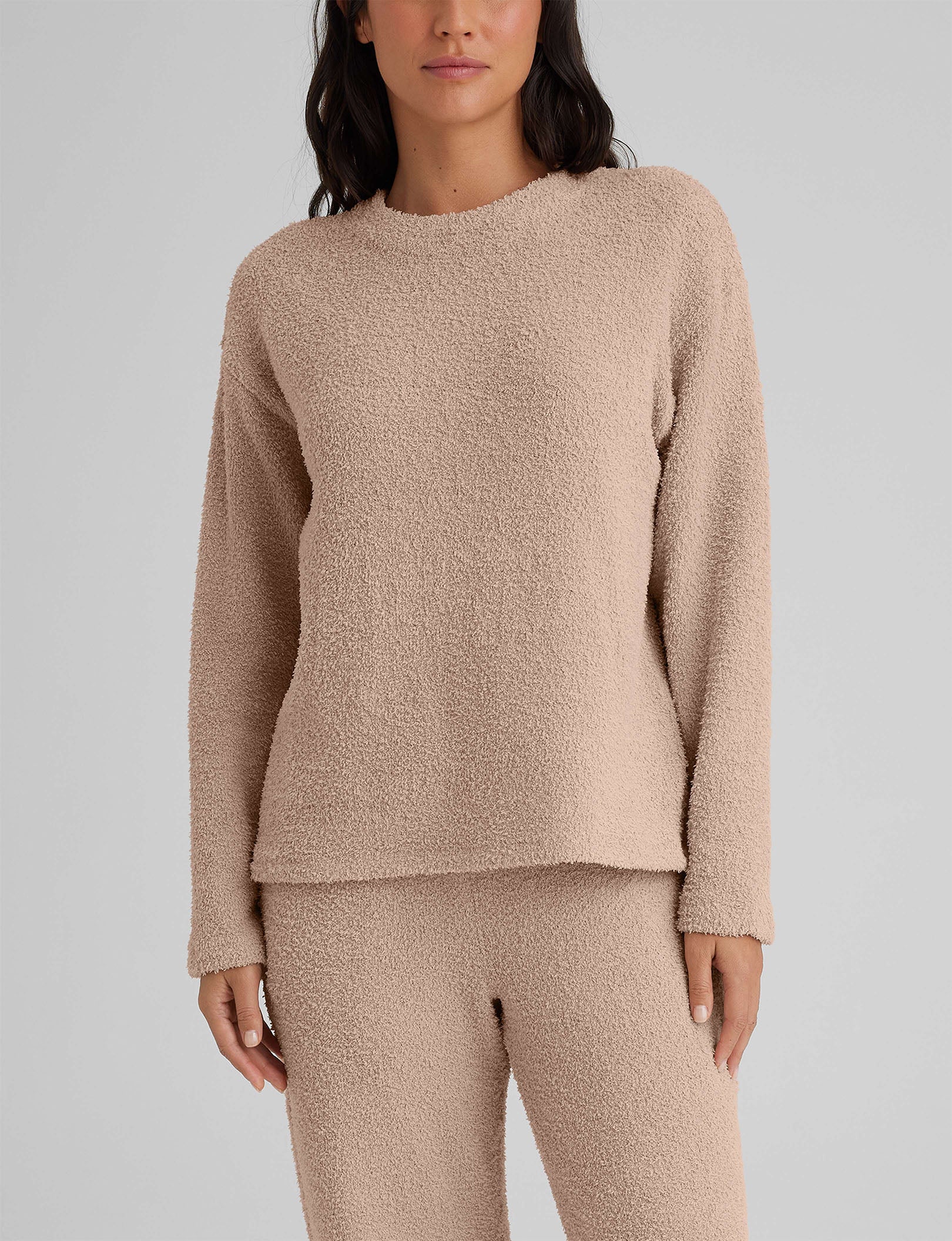 Women s Plush Tank Sweatshirt Jogger Set Tommy John