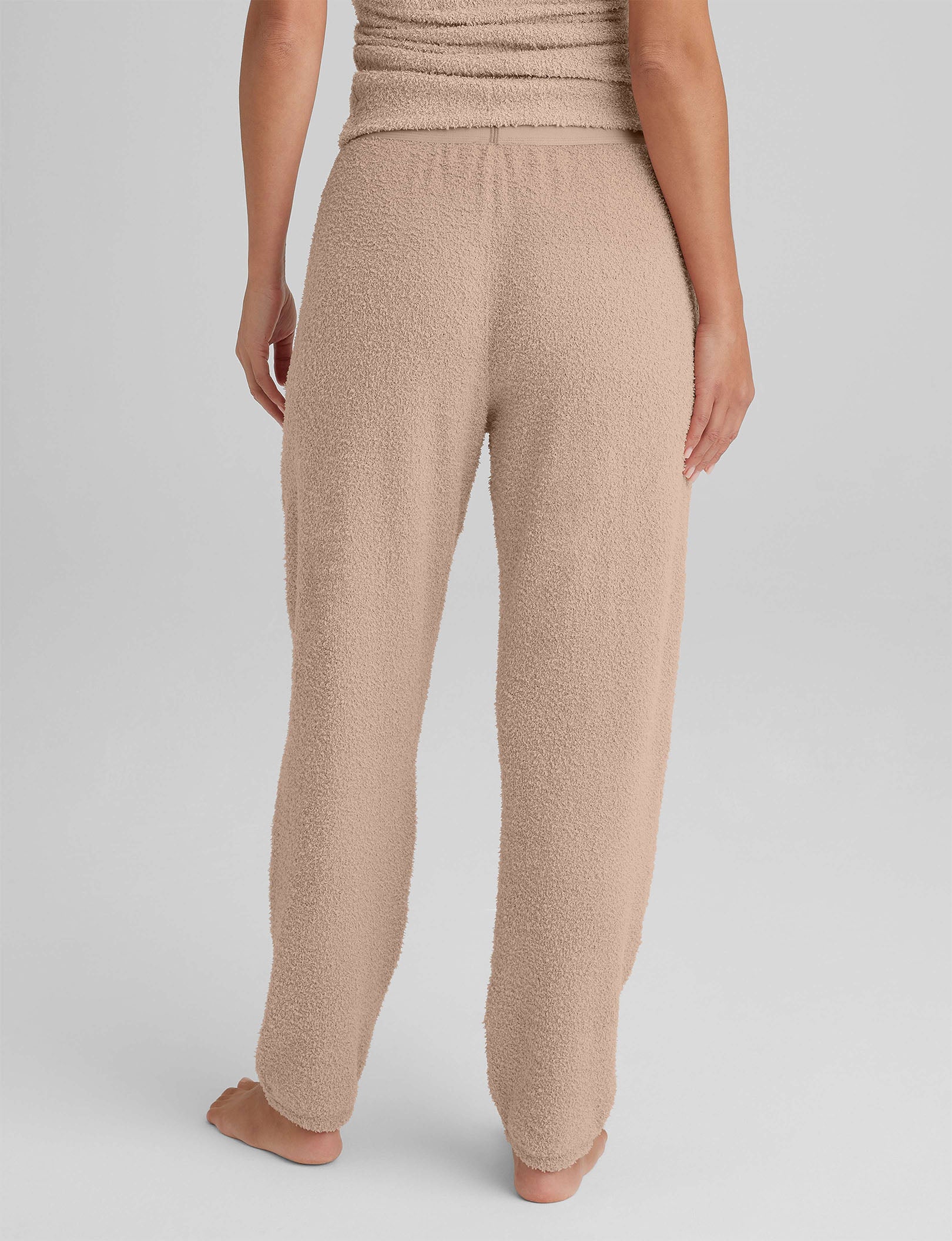 Womens plush joggers top