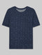 Women's Cozy Tee::Dress Blues Mini Star System::Swatch