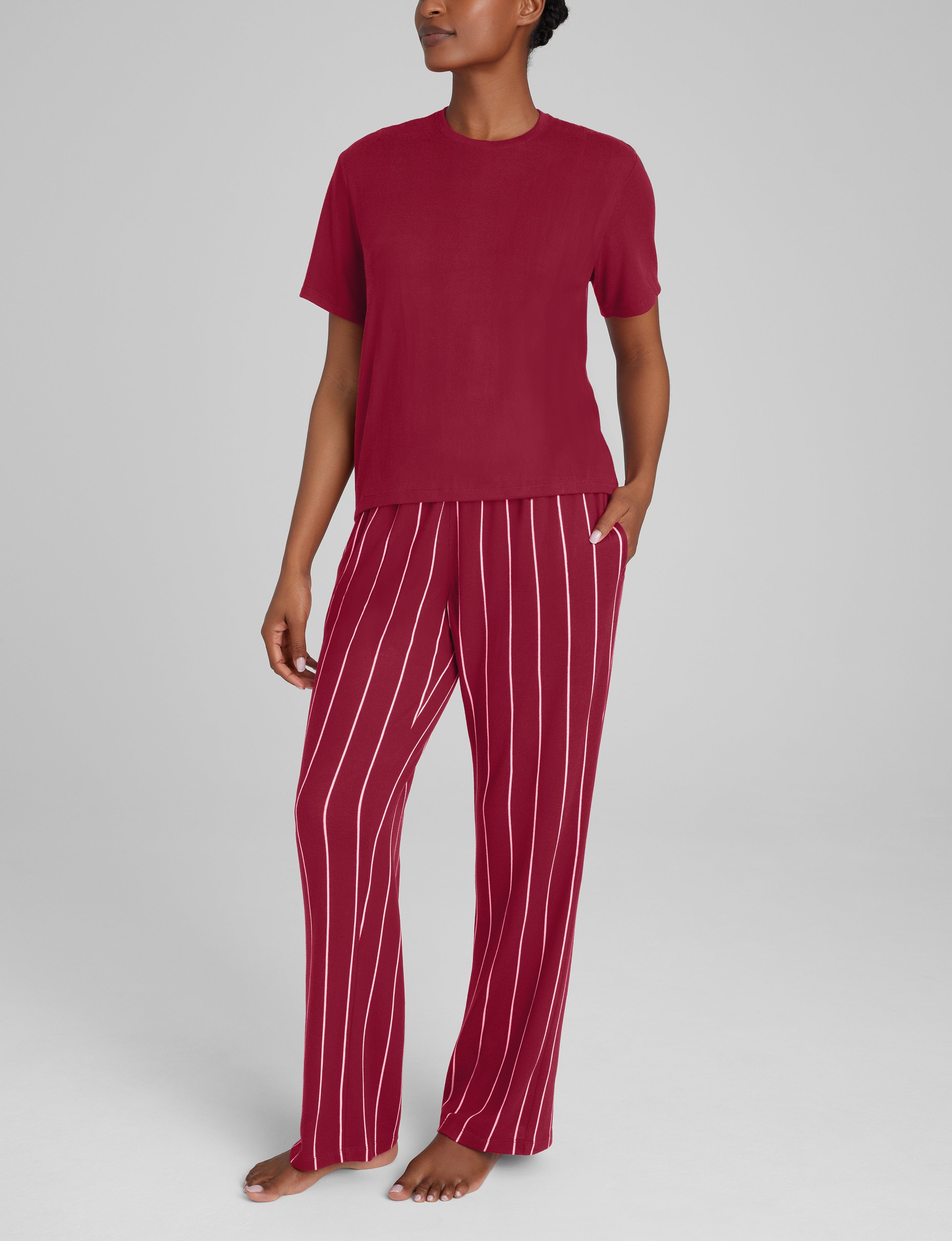 Women's Cozy Tee & Pant Set