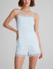 Women's Luxe Rib Lace Cami::Ice Melt Luxe