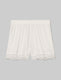 Women's Luxe Rib Lace Short::Gardenia Luxe::Swatch