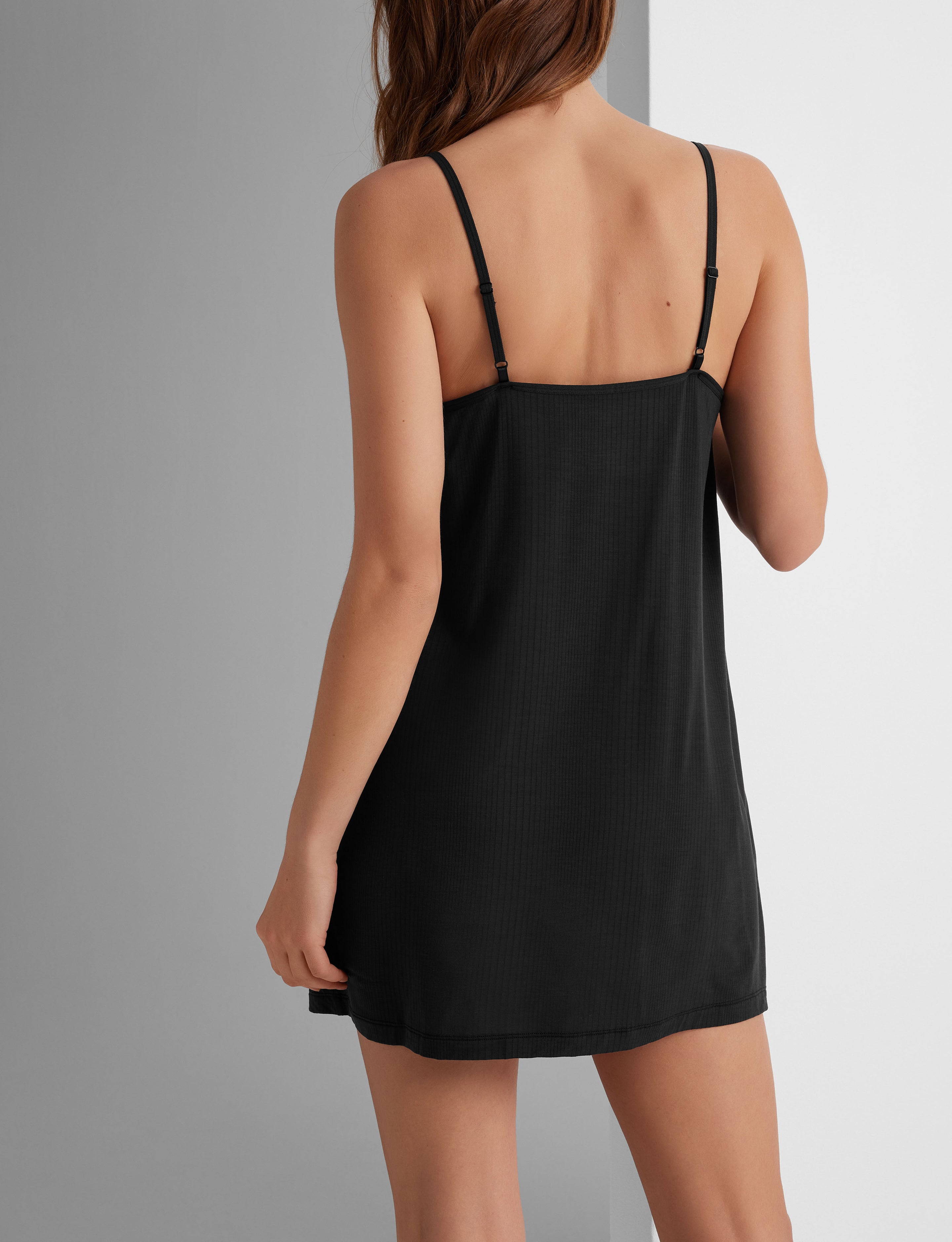 Women's Luxe Rib Lace Chemise & Robe Set