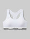 Signature Cotton Scoop Bralette::White::Swatch