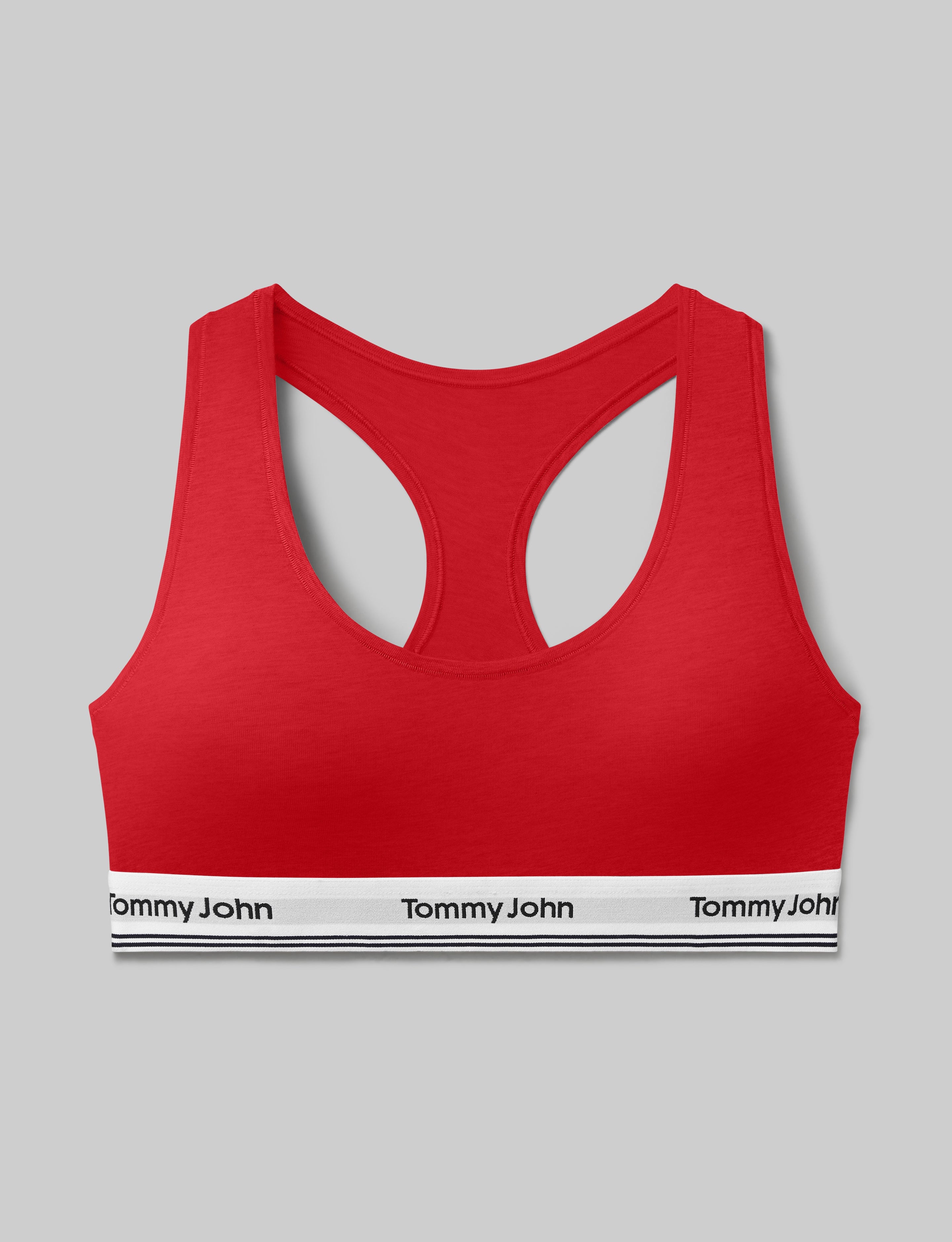 Signature Cotton Scoop Bralette