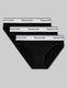 Women's Signature Cotton Bikini (3-Pack)::Black