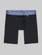 360 Sport Boxer Brief 8"::Black/Ebb and Flow Stripe WB::Swatch