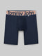 360 Sport Boxer Brief 8"::Dress Blues/Jaffa Stripe WB::Swatch