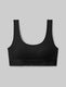 Second Skin Scoop Bralette::Black Logo WB::Swatch