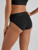 Women's Second Skin Brief::Black Logo WB