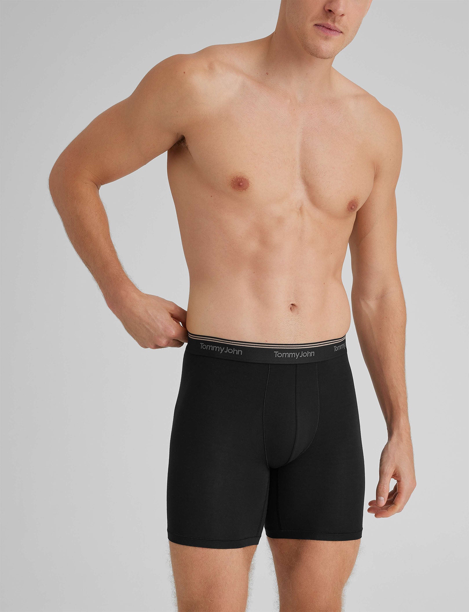 Ultra Soft Flex Mid-Length Boxer Brief 6"
