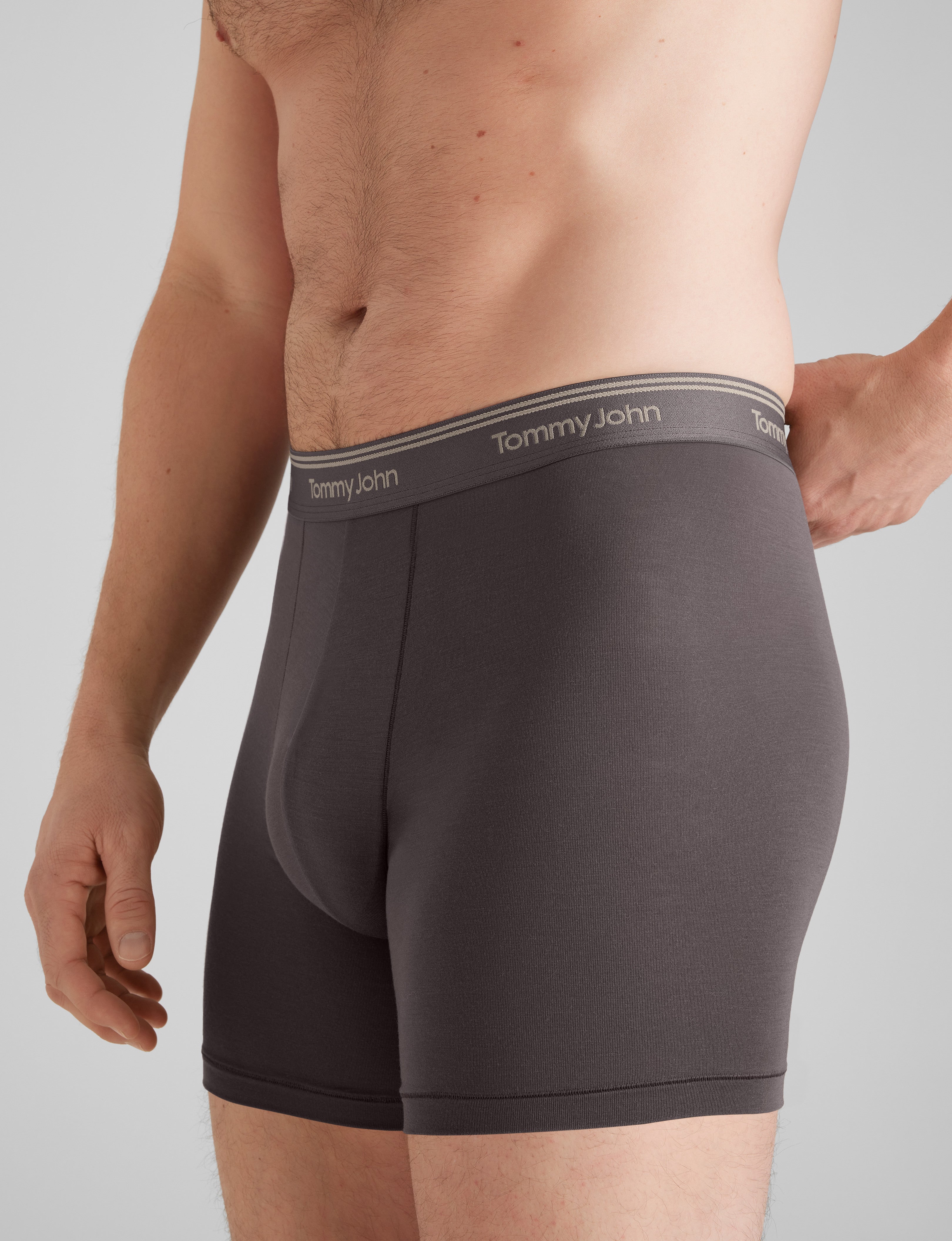 Ultra Soft Flex Mid-Length Boxer Brief 6"