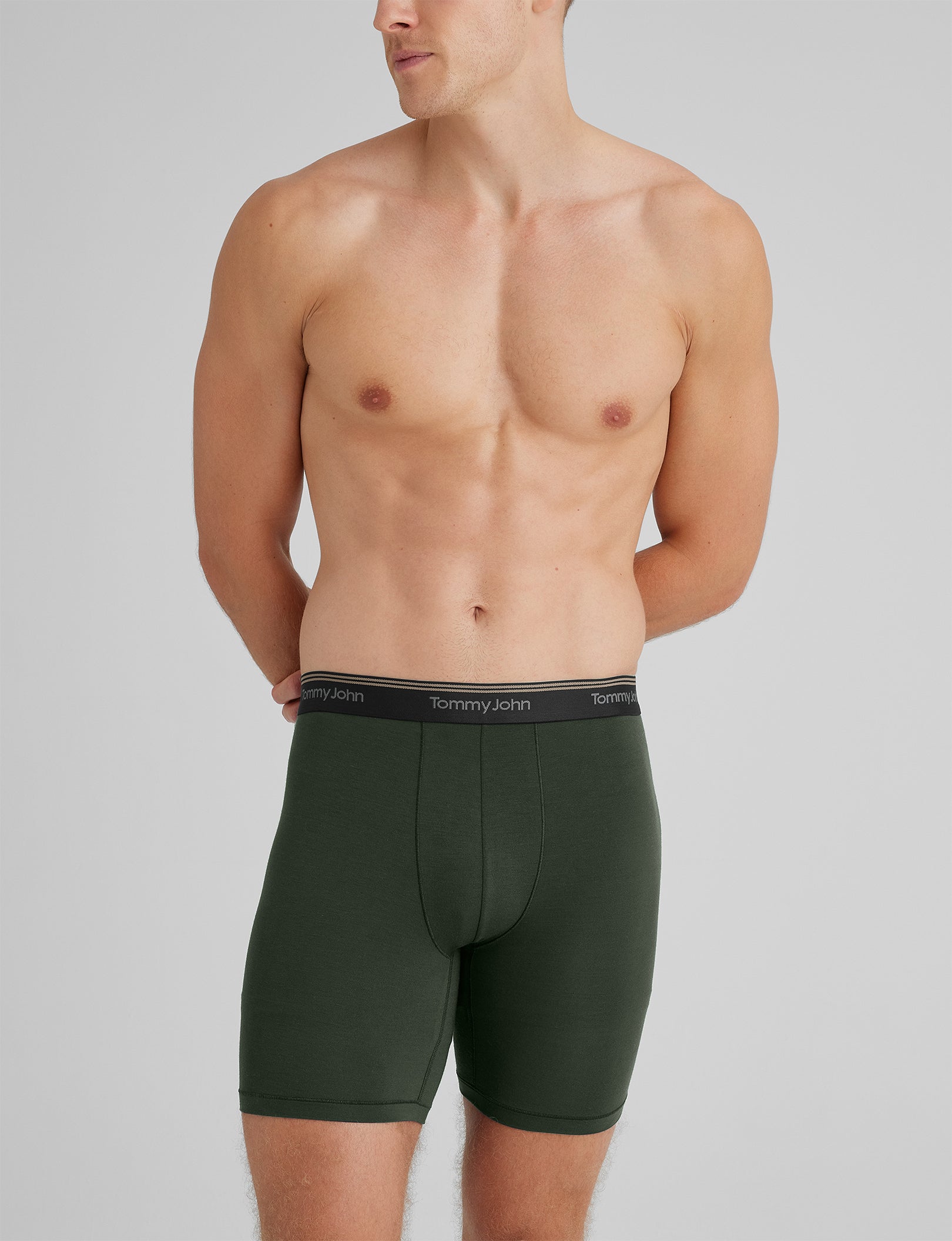 Ultra Soft Flex Mid-Length Boxer Brief 6" (3-Pack)