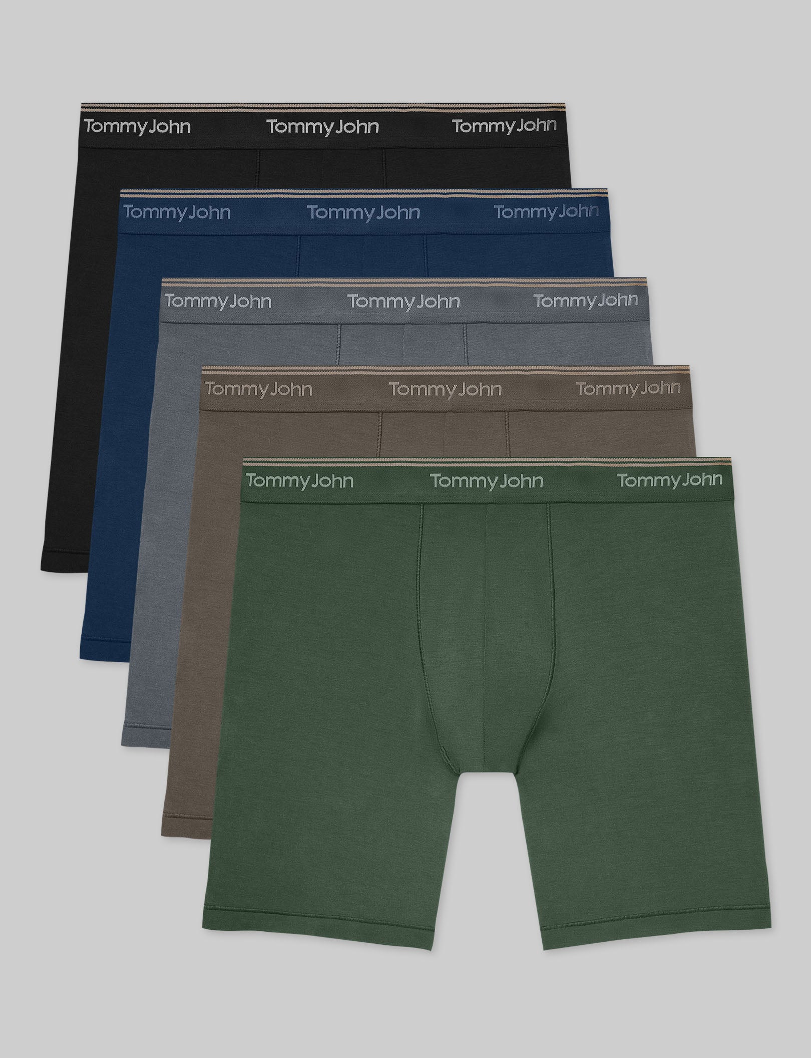 Ultra Soft Flex Mid-Length Boxer Brief 6" (5-Pack)