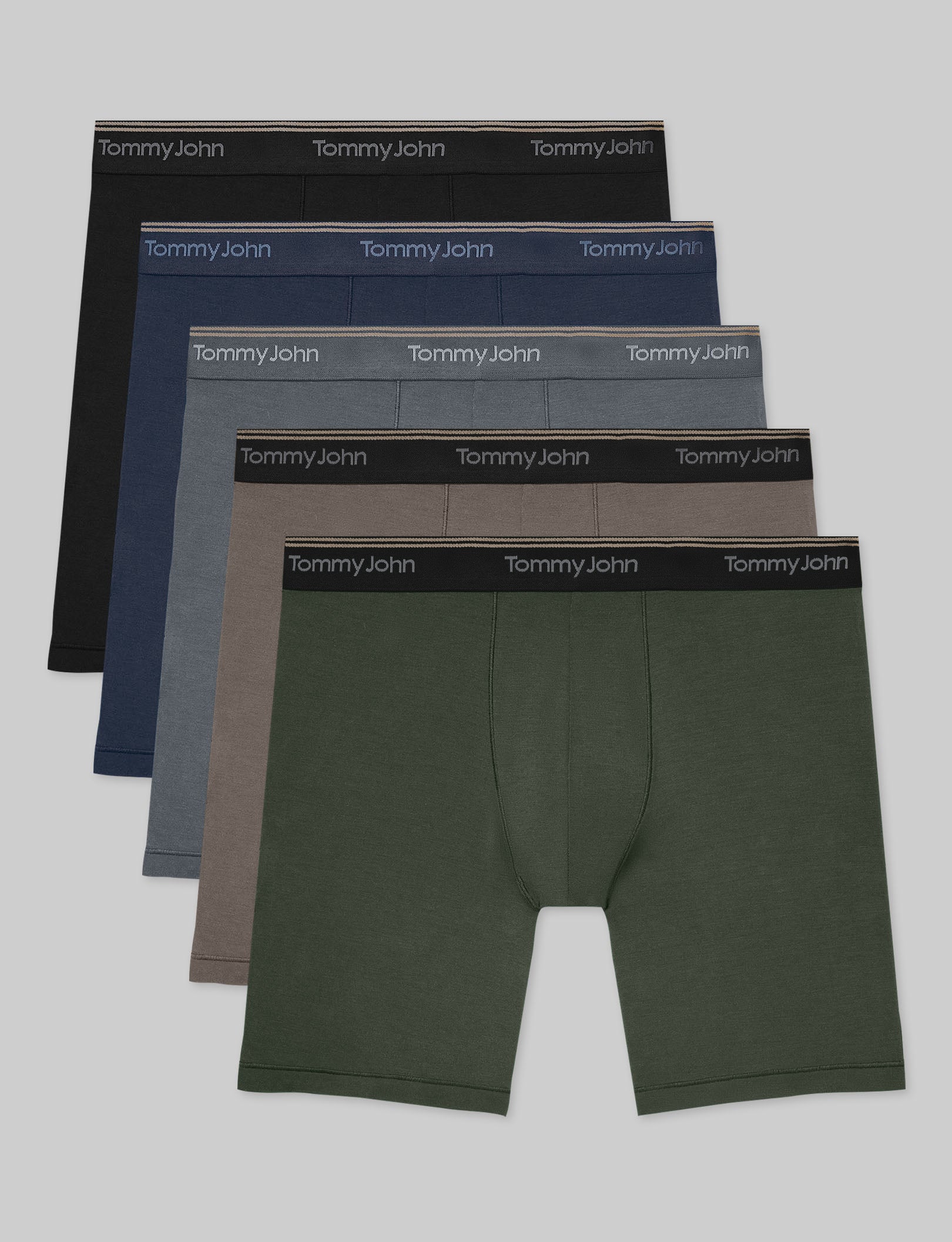 Ultra Soft Flex Mid-Length Boxer Brief 6" (5-Pack)