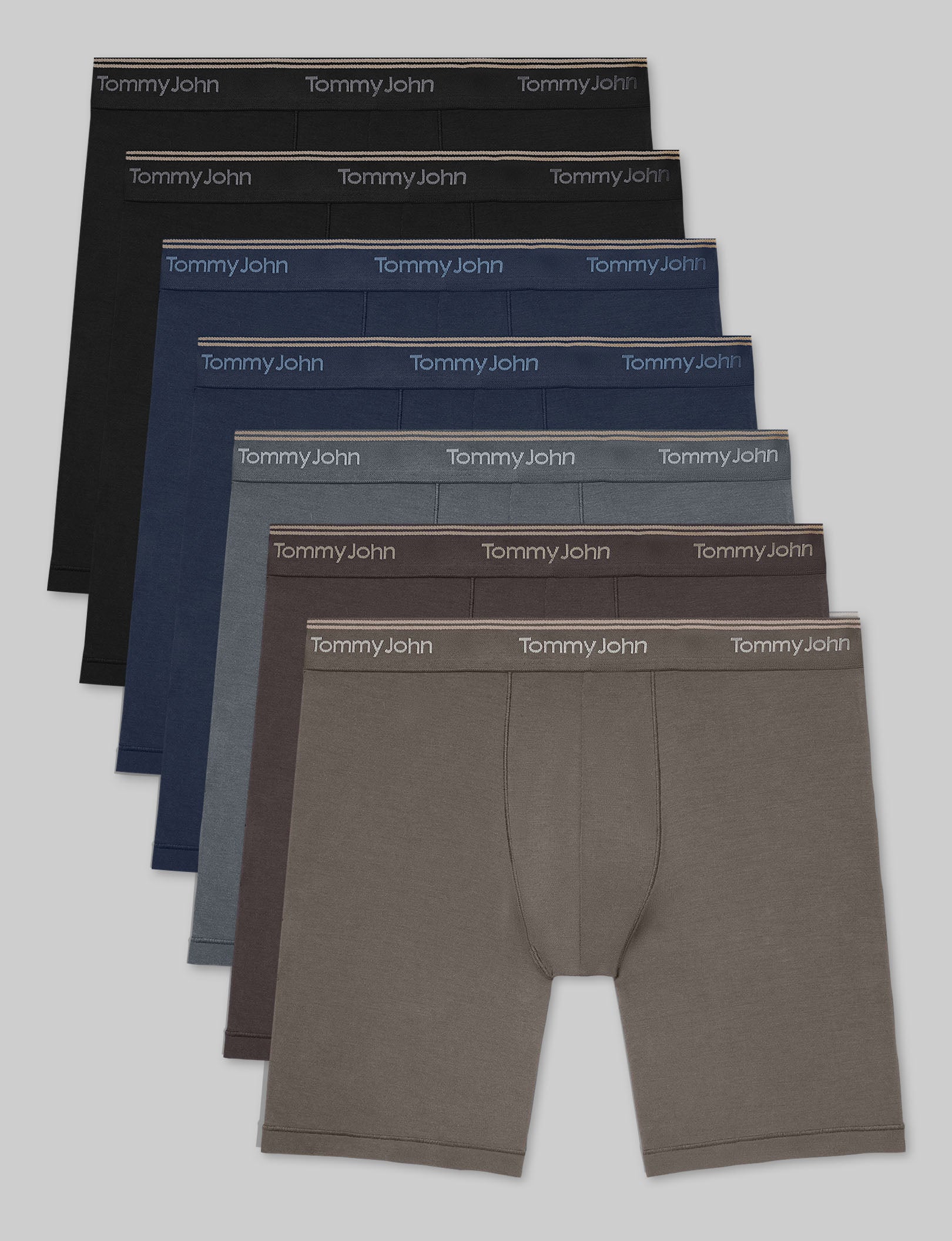 Ultra Soft Flex Mid-Length Boxer Brief 6" (7-Pack)