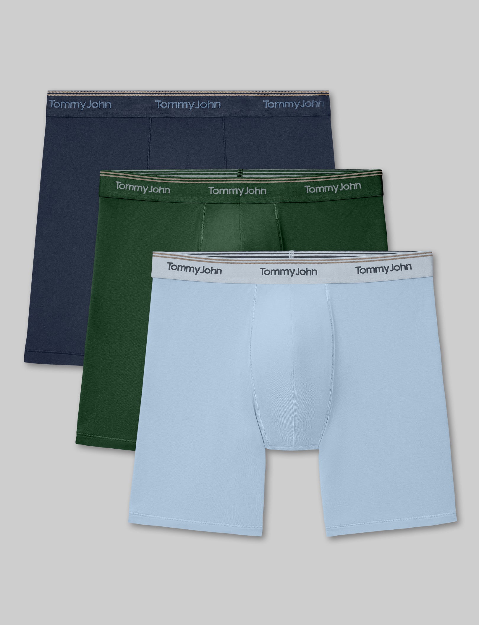 Ultra Soft Flex Mid-Length Boxer Brief 6" (3-Pack)