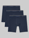 Ultra Soft Flex Mid-Length Boxer Brief 6" (3-Pack)::Dress Blues